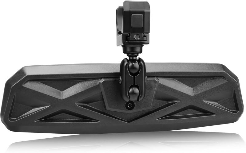SHEJISI UTV Universal Rear View Mirror for 1.5-2.0 Inch Roll Cage, Compatible with Polaris RZR、Can am Maverick、Honda Pioneer Talon SXS、Kawasaki Mule KRX、Yamaha Wolverine YXZ、Kubota RTV、CF Zforce、Gator - Image 1